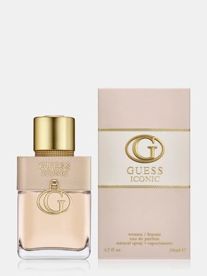 GUESS – Guess Iconic EDP 50 ml, Bílá barva