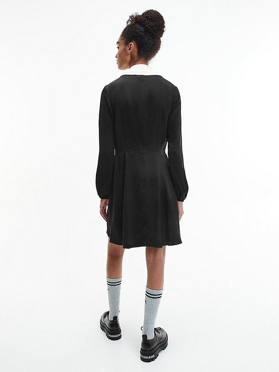 J20J217347-BEH šaty l/s – Calvin Klein Jeans Ženy