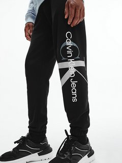 Luxusní Monogram tepláky, Černá barva, XS, S, M, L, XL