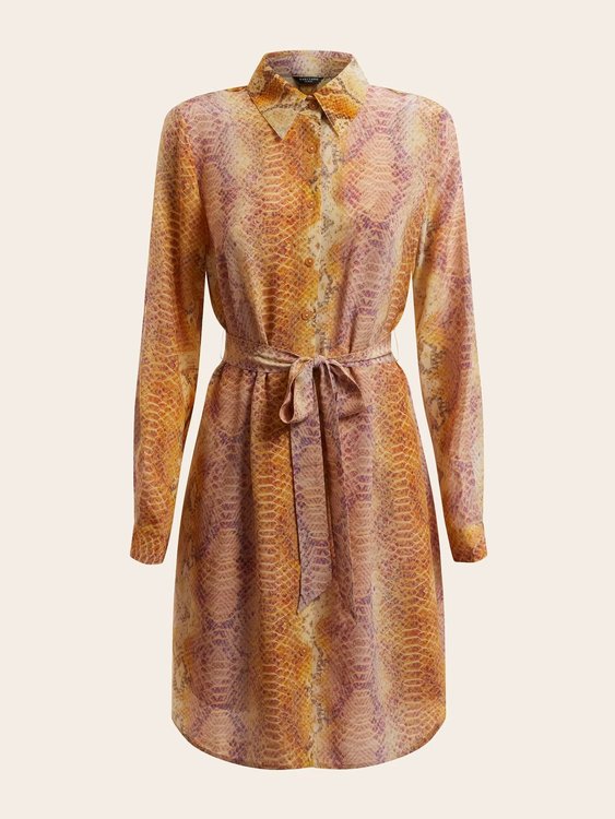 Luxusní Next Level šaty, Oranžová barva, 38, 40, 42, 44, 46