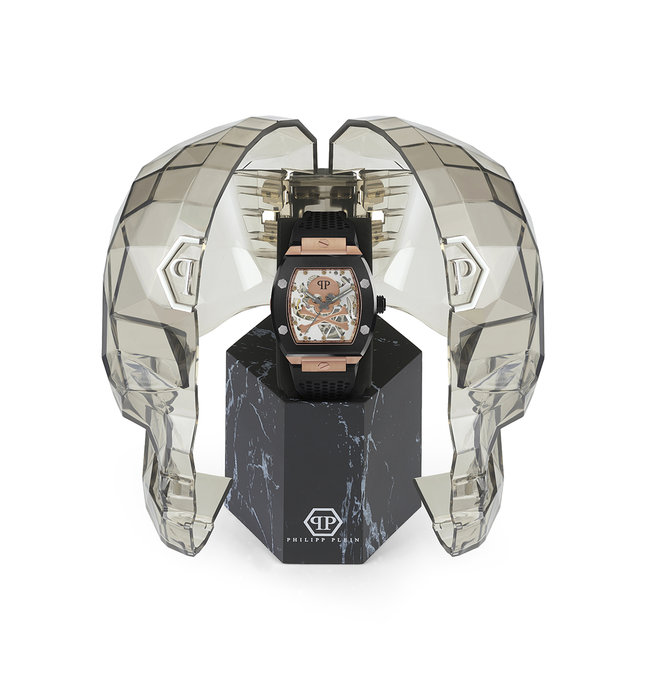 Luxusní PWBAA0121-BICOLOR (IP Rose Gold & IP Black) HODINKY, UNI