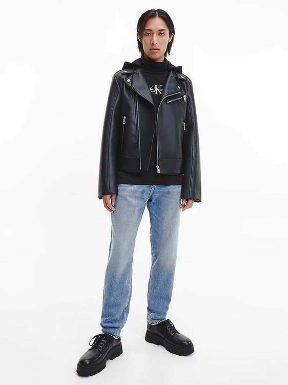 Luxusní Biker bunda, Černá barva, S, M, L, XL