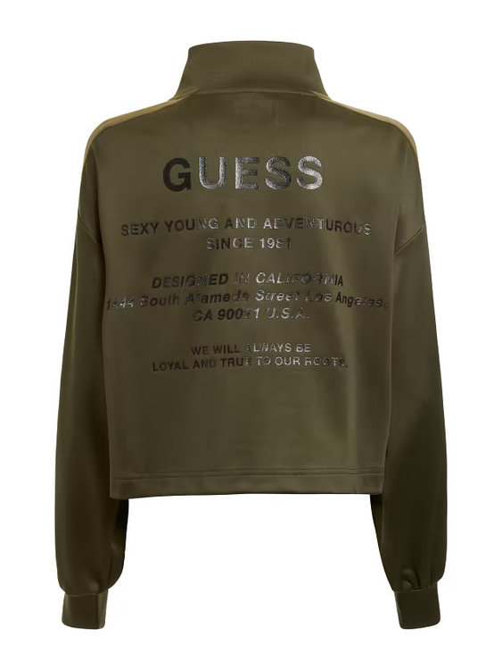 Módní Laila mikina, Khaki barva, 2022