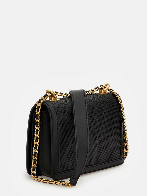 Abey crossbody – GUESS, Černá barva Ženy