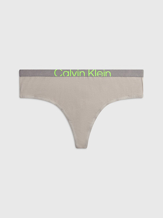 Future Shift tanga – Calvin Klein Underwear, Šedá barva Ženy