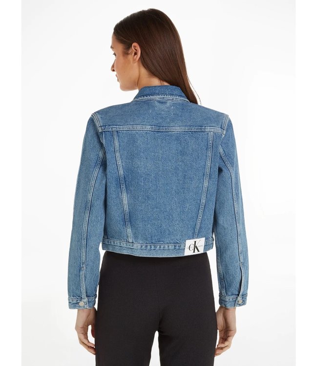 90's Denim bunda – Calvin Klein Jeans, Modrá barva Ženy