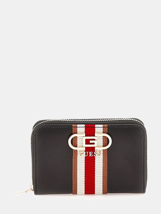 GUESS – Nelka Střední peněženka, Černá barva