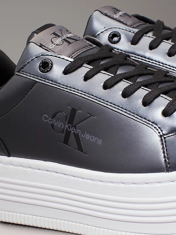 Černá barva, Bold Platf Low Lace tenisky