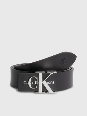Calvin Klein Jeans – Monogram pásek, Černá barva