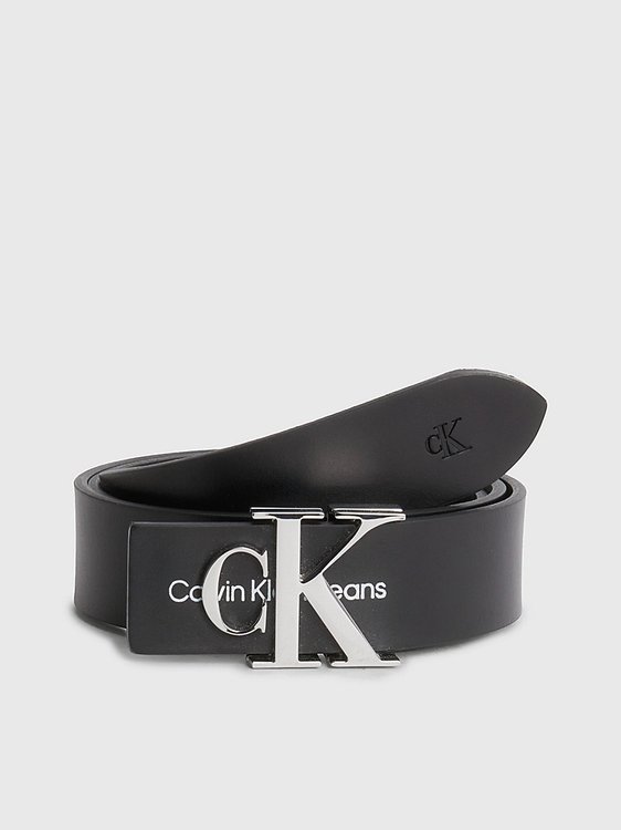 Calvin Klein Jeans – Monogram pásek, Černá barva