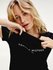 Tommy Hilfiger – TH Logo Essential triko, Černá barva