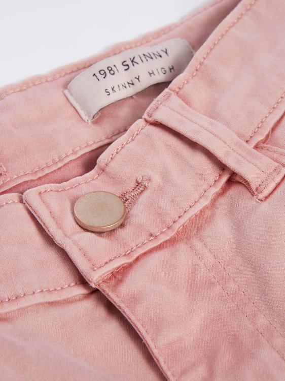 Guess, Růžová barva Skinny fit jeans