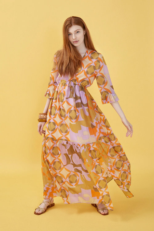 Nenette – Armonia šaty, Multi barva