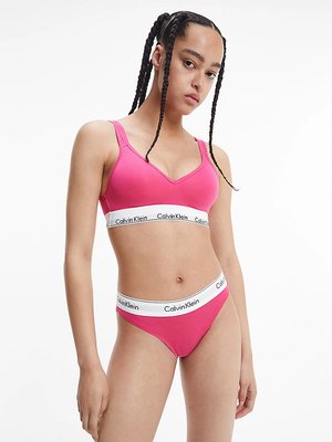 Modern Cotton braletka – Calvin Klein Underwear, Růžová barva Ženy