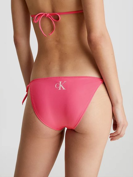 Módní CK Monogram plavky - Spodní díl, Růžová barva, 2023