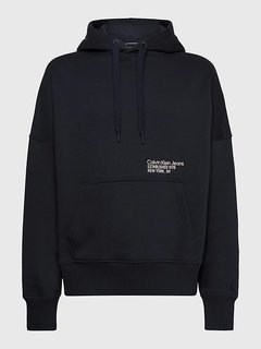 Layered Address mikina Černá barva Muži