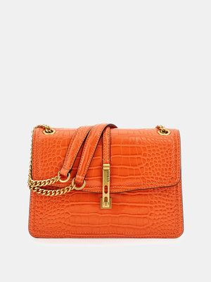 GUESS – James crossbody, Oranžová barva