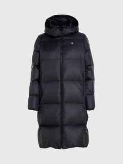 Down Long kabát Černá barva Ženy