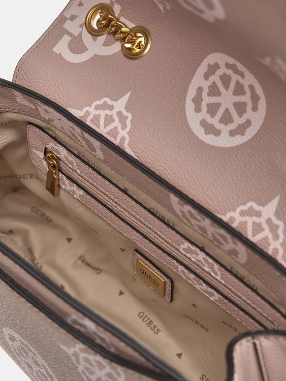 Módní Sestri Logo crossbody, Růžová barva, 2024