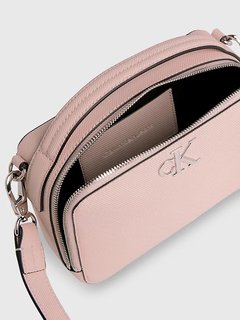 Minimal Monogram crossbody Růžová barva Ženy