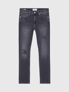 Slim jeans Černá barva Muži