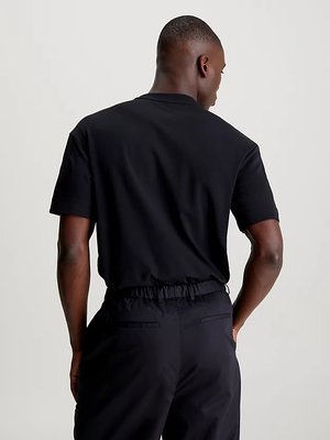 Nano Logo triko – Calvin Klein, Černá barva Muži