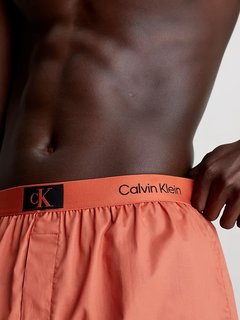 Luxusní CK 96 Woven trenky 3ks, Černá, Oranžová, Šedá barva, S, M, L, XL