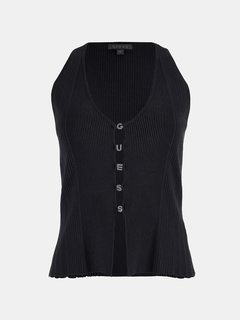 Jewel Logo Lettering svetr Černá barva Ženy