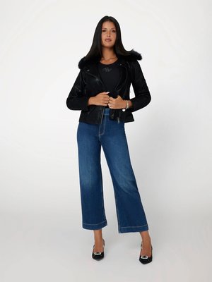 New Olivia bunda – GUESS, Černá barva Ženy