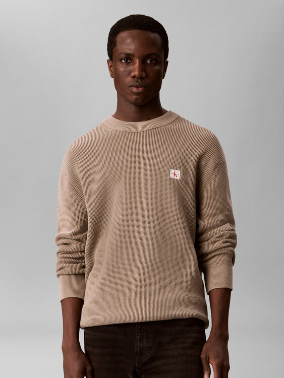 LV04RH326G-HMT svetr l/s – Calvin Klein Jeans Muži