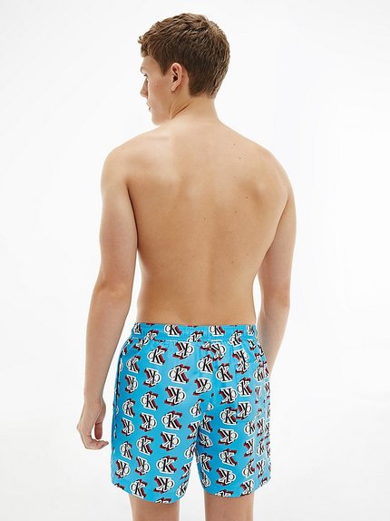 Módní KM0KM00614-0HC plavky MEDIUM DRAWSTRING PRINT, 2021