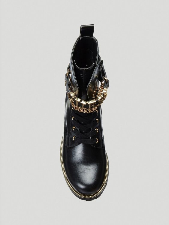 Luxusní Nina boots, Černá barva, 35, 36, 37, 38, 39, 40, 41