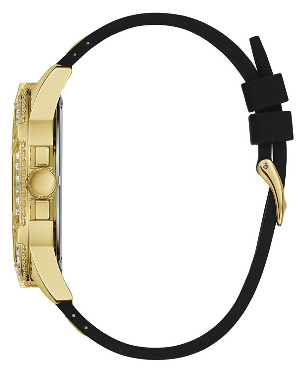 Hodinky Frontier – Guess, Černá, Zlatá barva Muži