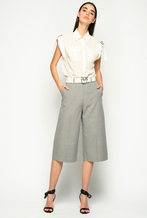 Luxusní Dottie košile, Bílá barva, 38, 40, 42, 44