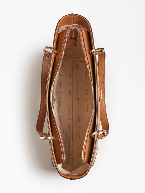 Noelle kabelka – Guess, Hnědá barva Ženy