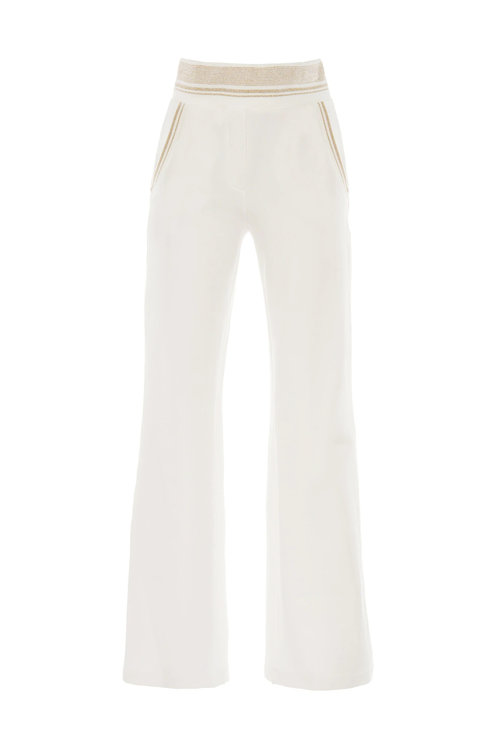 Módní Quoque tepláky, Bílá barva, 2022