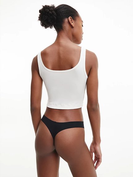 Módní Invisibles tanga 5ks, Černá barva, 2022