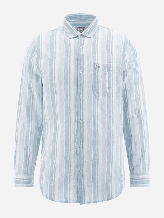 Luxusní Collins košile, Bílá, Modrá barva, M, L, XL