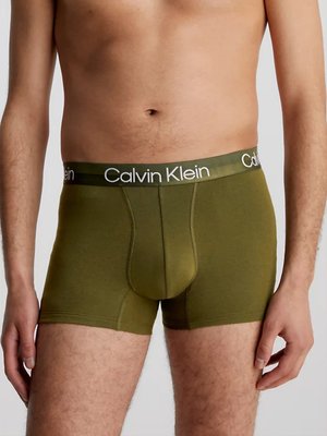 Modern Structure boxery 3ks – Calvin Klein Underwear, Khaki, Navy barva Muži