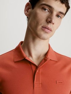 Luxusní Smooth Cotton polo, Oranžová barva, S, M, L, XL