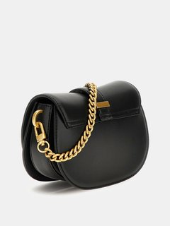 Luxusní Kuba Mini crossbody, Černá barva, T/U