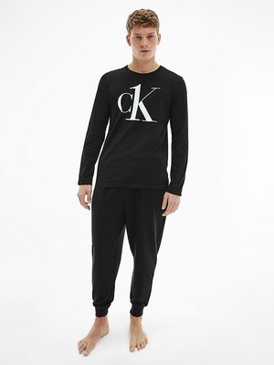 CKU Triko na spaní – Calvin Klein Underwear, Černá barva Muži