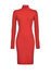 Pinko – Cuba šaty, Červená barva
