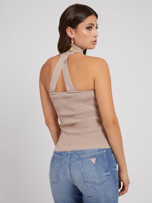 Guess, Béžová barva Doris top