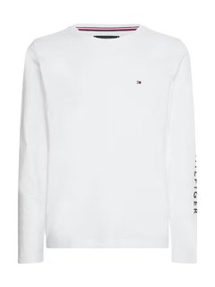 Tommy Logo triko Bílá barva Muži