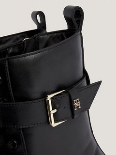 Cool Feminine Biker kotníková obuv Černá barva Ženy