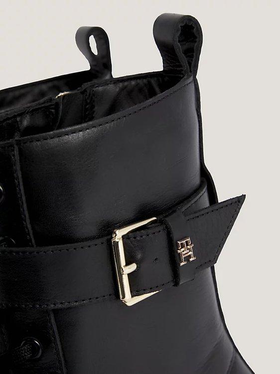 Cool Feminine Biker kotníková obuv Černá barva Ženy