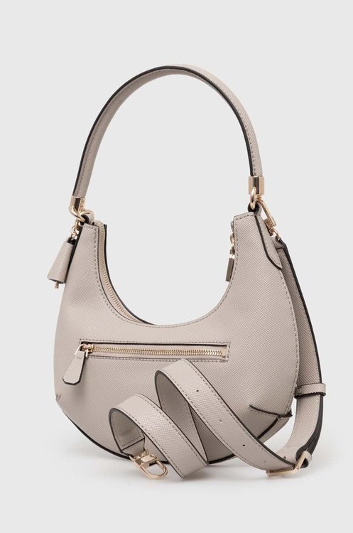 Gizele střední kabelka – GUESS, Béžová, Krémová barva Ženy