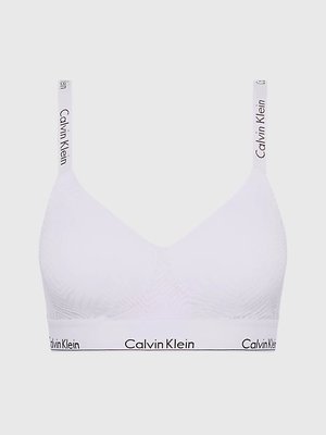 Calvin Klein Underwear – Modern Lace podprsenka, Modrá barva