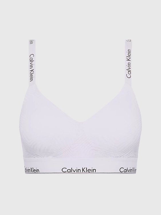 Calvin Klein Underwear – Modern Lace podprsenka, Modrá barva